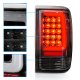 Ford Ranger 1993-1997 Black Tube LED Tail Lights