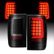 Ford Ranger 1993-1997 Black Smoked Tube LED Tail Lights