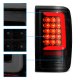 Ford Ranger 1993-1997 Black Smoked Tube LED Tail Lights