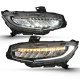 Honda Civic Sedan 2016-2020 Full LED Headlights DRL Sequential Signals