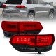 Jeep Grand Cherokee 2014-2021 Tinted Tube LED Tail Lights