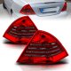 Mercedes Benz C Class 2000-2004 Smoked LED Tail Lights