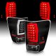 Nissan Titan 2004-2015 Black Tube LED Tail Lights