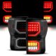 Toyota Tundra 2007-2013 Black Smoked Tube Full LED Tail Lights