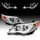 Toyota Camry 2012-2014 Halo Projector Headlights LED DRL