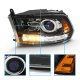 Dodge Ram 3500 2010-2018 Black Projector Headlights LED DRL Switchback Signals