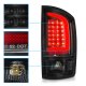 Dodge Ram 2500 2003-2006 Black Tube LED Tail Lights