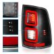 Dodge Ram 3500 2010-2018 Black Full LED Tail Lights RR Style