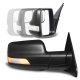 Dodge Ram 1500 2019-2023 Power Folding Side Mirrors LED Signal Puddle Lights