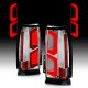 Chevy Tahoe 2015-2020 Chrome LED Tail Lights Tron Style