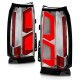 Chevy Suburban 2015-2020 Chrome LED Tail Lights Tron Style