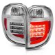 Dodge Grand Caravan 2004-2007 Chrome LED Tail Lights Tube