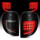 Dodge Caravan 2004-2007 Black Smoked LED Tail Lights Tube