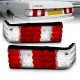 Mercedes Benz S Class 1986-1991 Custom Tail Lights Red and Clear