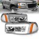 GMC Sierra 2500 1999-2004 Headlights LED DRL