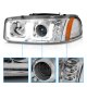 GMC Sierra 2500 1999-2004 Projector Headlights DRL LED