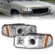 GMC Sierra 2500HD 2001-2006 Projector Headlights DRL LED