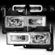 Chevy Tahoe 1995-1999 Headlights C-Tube DRL