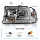 Dodge Dakota 1997-2004 LED DRL Headlights