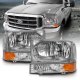 Ford F250 Super Duty 1999-2004 Headlights Set