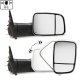 Dodge Ram 1500 2019-2024 Towing Mirrors Chrome Power Heated Signal Lights