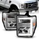 Ford F450 Super Duty 2008-2010 Projector Headlights LED DRL Facelift