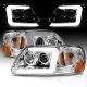 Ford F150 1997-2003 LED DRL Projector Headlights