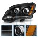 GMC Acadia 2007-2012 Black Projector Headlights