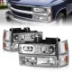 Chevy Silverado 1994-1998 Halo Headlights Set