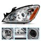 Mitsubishi Lancer 2004-2007 LED Halo Projector Headlights