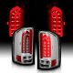 Chevy Silverado 3500HD 2007-2014 Chrome LED Tail Lights