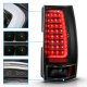 GMC Yukon 2007-2014 Black LED Tail Lights DRL Tube