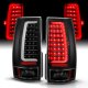 GMC Yukon Denali 2007-2014 Black LED Tail Lights DRL Tube