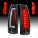 Cadillac Escalade 1999-2000 Black LED Tail Lights DRL Tube