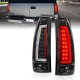 Cadillac Escalade 1999-2000 Black LED Tail Lights DRL Tube