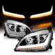 Peterbilt 579 2013-2019 Chrome Projector Headlights LED DRL Signals