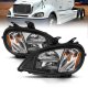 Freightliner Columbia 1996-2013 Black LED Headlights