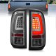 Ford F550 Super Duty 2008-2016 Smoked Tube LED Tail Lights