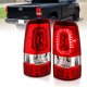 GMC Sierra 2500 1999-2004 Halo LED Tail Lights