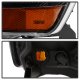 Acura TL 2002-2003 Black Headlights