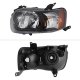 Ford Escape 2001-2004 Black Replacement Headlights