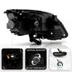 GMC Acadia 2007-2012 Black Projector Headlights LED DRL