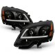 GMC Acadia 2007-2012 Black Projector Headlights LED DRL