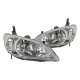 Honda Civic 2004-2005 Chrome Headlights