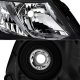 Honda Civic 2012-2015 Black Headlights