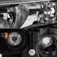 Nissan Rogue 2014-2016 Black Headlights