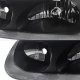 Saturn SC Coupe 2001-2002 Black Headlights