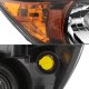 Toyota RAV4 2006-2008 Black Headlights