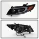 Infiniti FX45 2003-2008 Black Projector Headlights LED DRL Signals