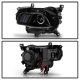 Jeep Cherokee 2014-2019 Black Projector Headlights LED Halo